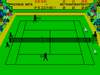 Match Point screenshot 3 for ZX Spectrum
